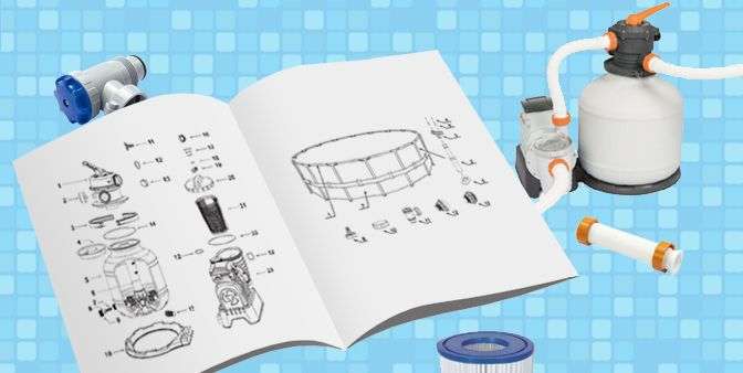 Reservedele til Bestway pools og poolpumper